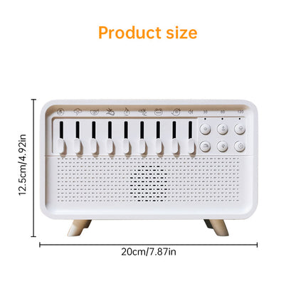 Air Aroma Diffuser Humidifier with White Noise, Night Light & Bluetooth Speaker