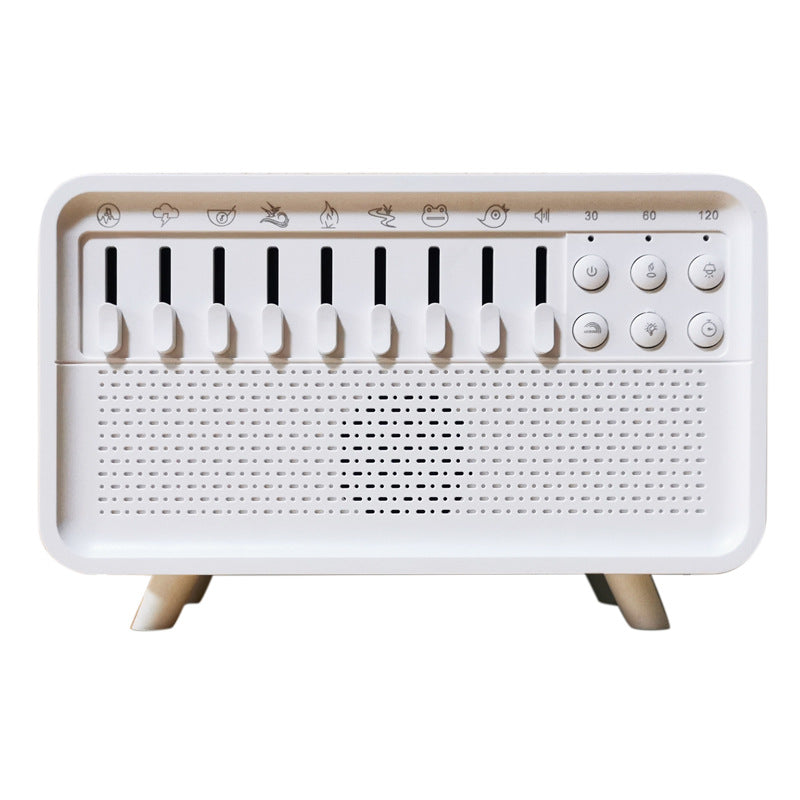 Air Aroma Diffuser Humidifier with White Noise, Night Light & Bluetooth Speaker